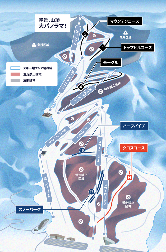 おすすめコースマップ